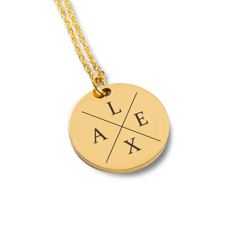 Custom Initials Necklace