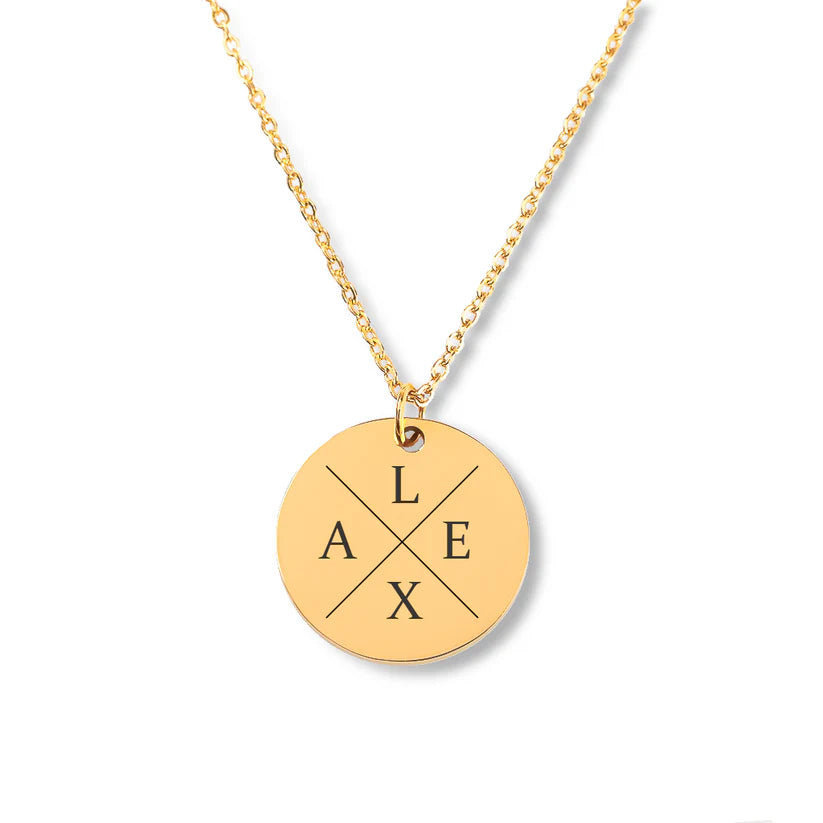 Custom Initials Necklace