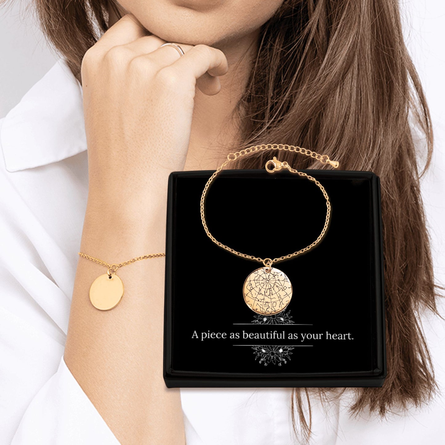 Custom Star Map Bracelet