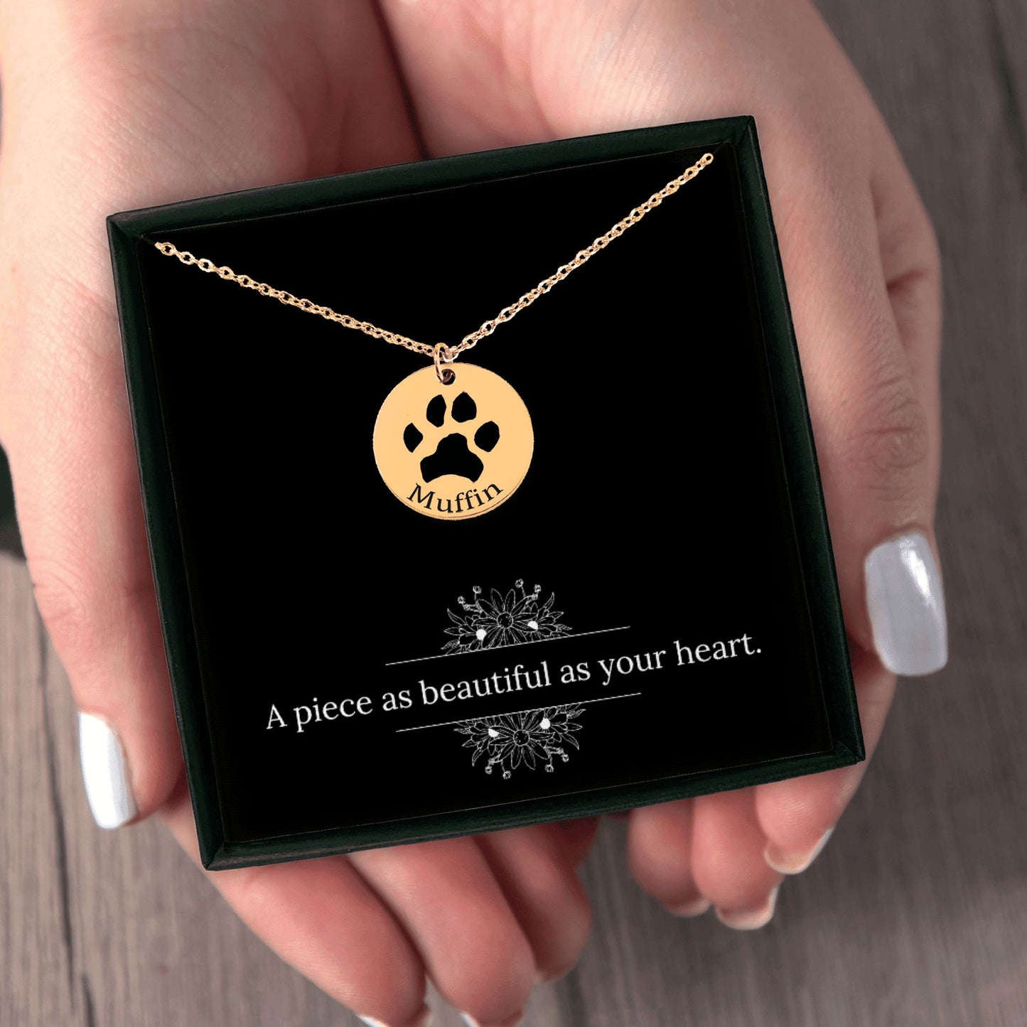Paw Print Necklace