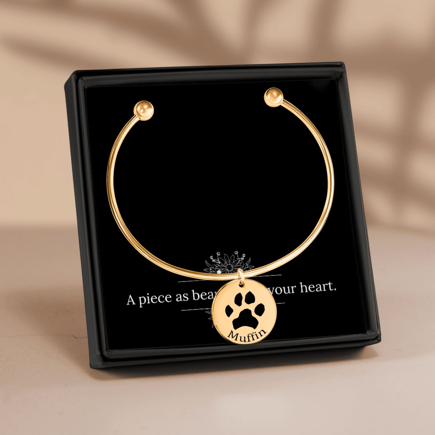 Pawprint Bangle